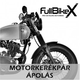 FullBikeX motorkerékpár ápolás