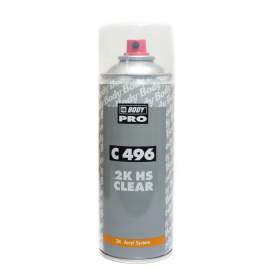 Body 496 2K HS fényes lakk spray ( lámpa lakk ) 400ml